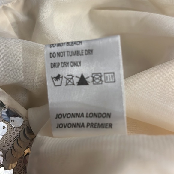 Jovonna Premier x Free People Sequined Set in Silver - Picture 11 of 11